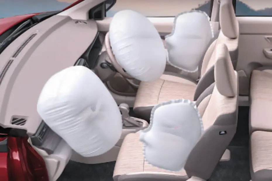 Tampak airbag Suzuki Ertiga Smart Hybrid